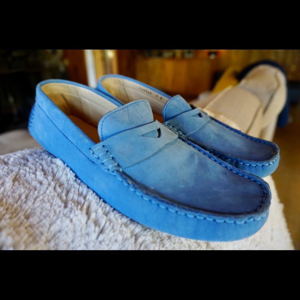 Cole Haan suede loafers